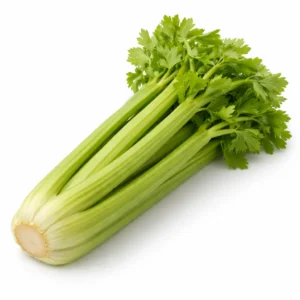 Fresh celery on white background | كرفس طازج بخلفية بيضاء