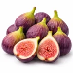Fresh local figs on white background | تين محلي طازج بخلفية بيضاء