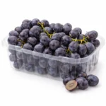 Fresh Indian black grapes 500g on white background | عنب أسود هندي 500 جرام بخلفية بيضاء