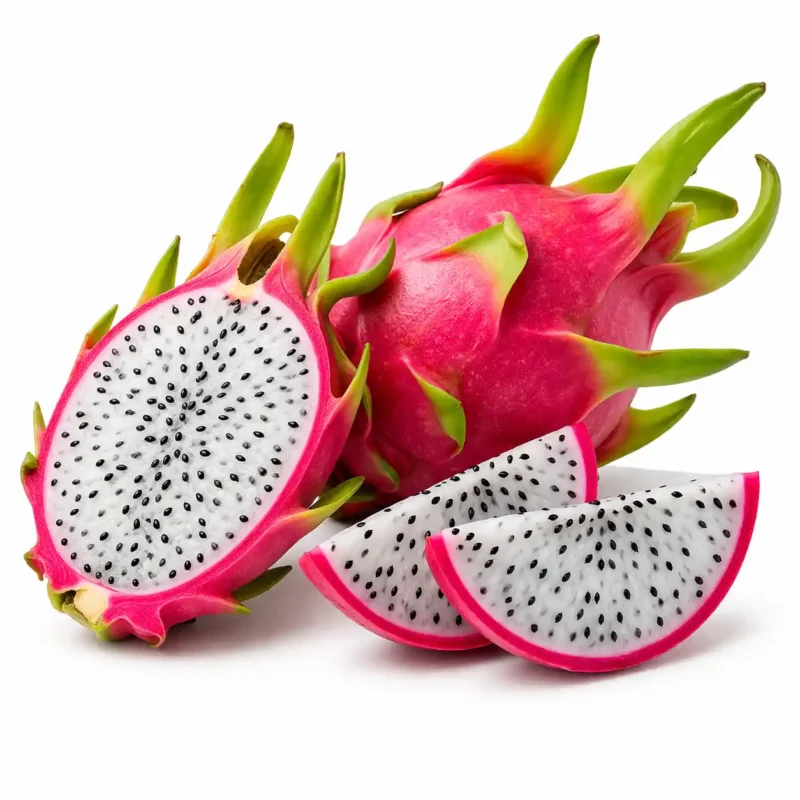 Fresh white dragon fruit