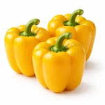 Yellow capsicum fresh vegetable